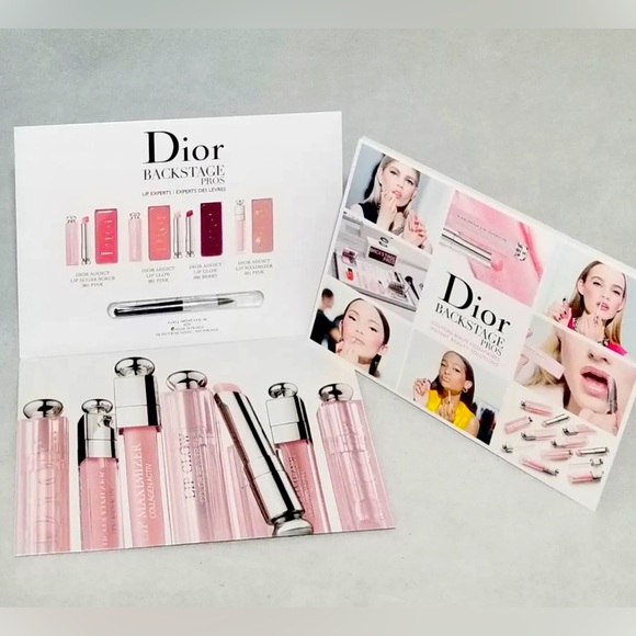 Neiman Marcus Other - 5 for 25⚡️Dior Backstage Pass Pro Sample Set - Addict Lip Glow, Scrub, Maximizer